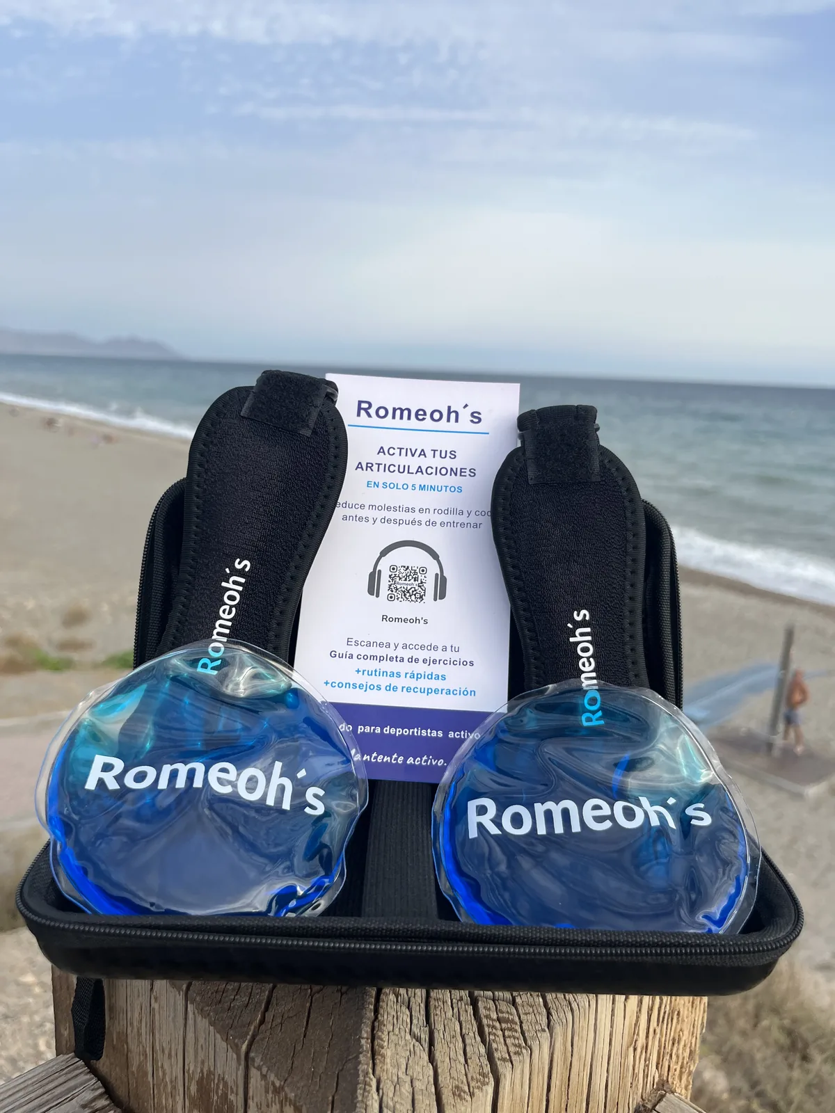 Romeoh's Active Kit™ completo fotografiado en exterior